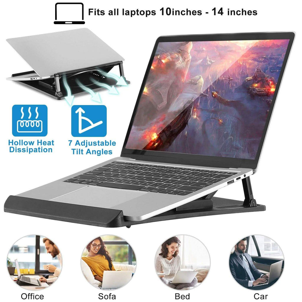 Support d'ordinateur portable portable 7 hauteurs réglables