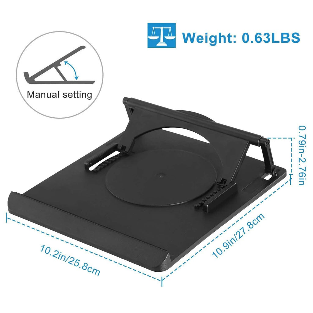 Support d'ordinateur portable portable 7 hauteurs réglables