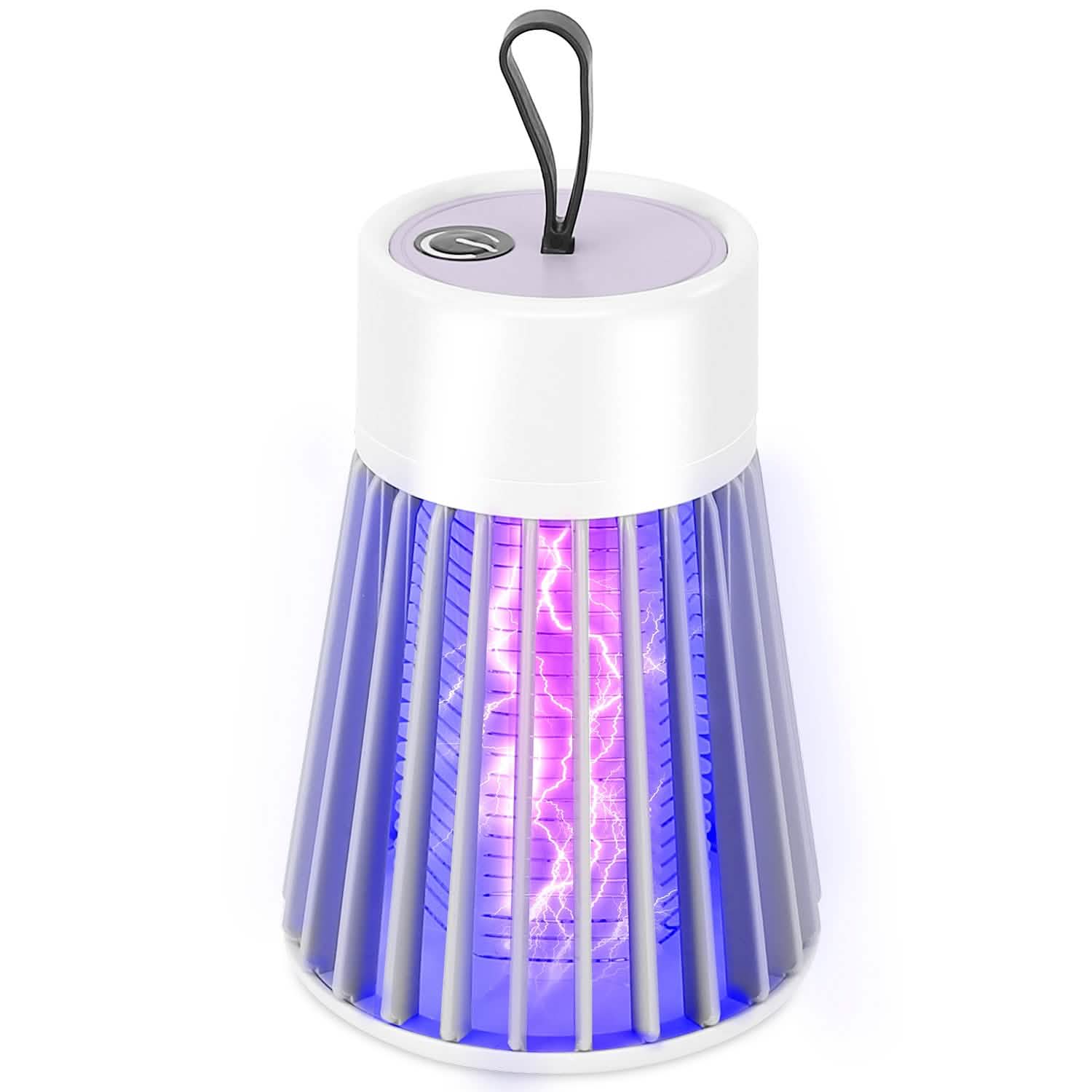 Lampe anti-moustiques et insectes électrique portative à LED