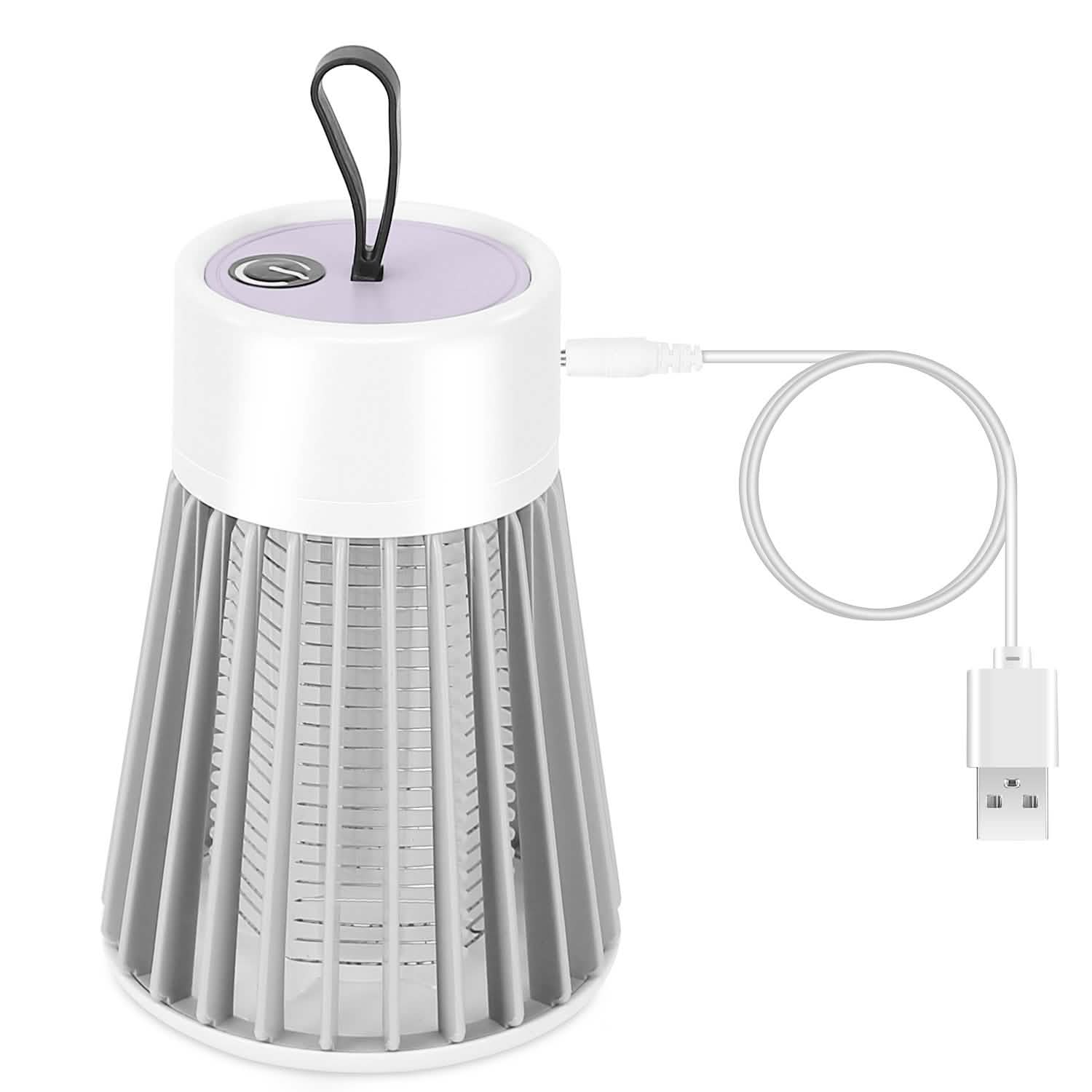 Lampe anti-moustiques et insectes électrique portative à LED