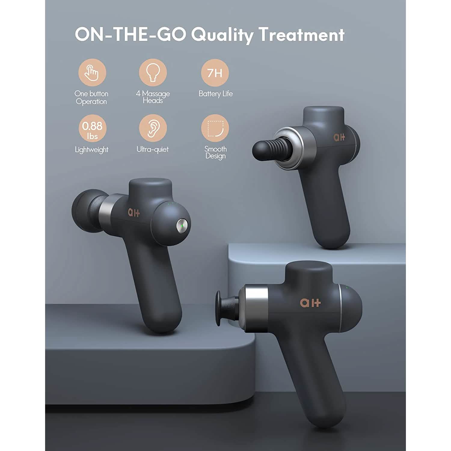 Mini pistolet de massage portable