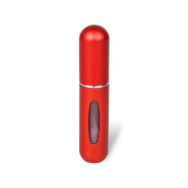Flacon pulvérisateur mini-atomiseur rechargeable portable, récipient léger pour cosmétiques, mini flacon vide en aluminium pour les voyages, joli petit flacon pour dames, 5 ml