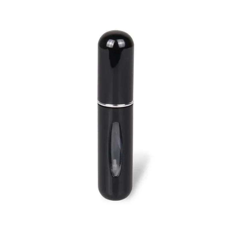 Flacon pulvérisateur mini-atomiseur rechargeable portable, récipient léger pour cosmétiques, mini flacon vide en aluminium pour les voyages, joli petit flacon pour dames, 5 ml