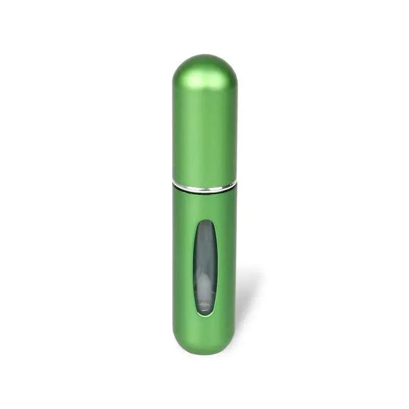 Flacon pulvérisateur mini-atomiseur rechargeable portable, récipient léger pour cosmétiques, mini flacon vide en aluminium pour les voyages, joli petit flacon pour dames, 5 ml