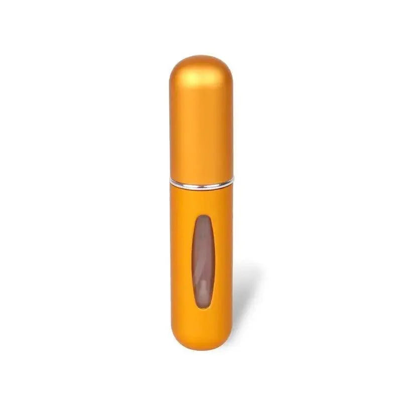 Flacon pulvérisateur mini-atomiseur rechargeable portable, récipient léger pour cosmétiques, mini flacon vide en aluminium pour les voyages, joli petit flacon pour dames, 5 ml