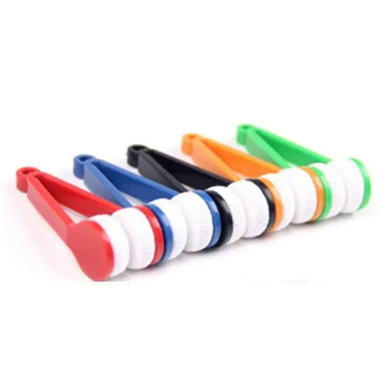 Mini brosse de nettoyage portable pour lunettes, chiffon de nettoyage coloré, lingette en microfibre pour lunettes