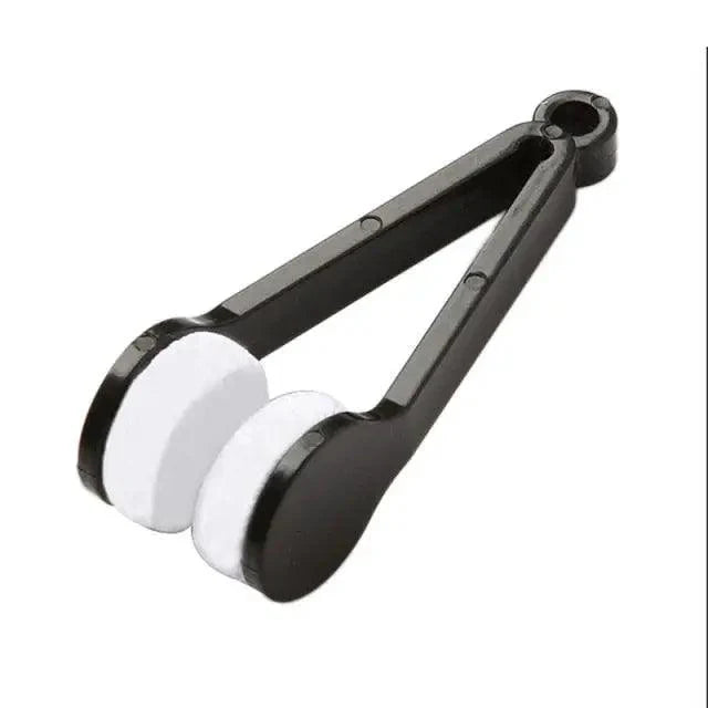 Mini brosse de nettoyage portable pour lunettes, chiffon de nettoyage coloré, lingette en microfibre pour lunettes