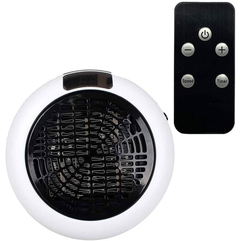 Chauffage Électrique Portable à Brancher avec Thermostat Réglable