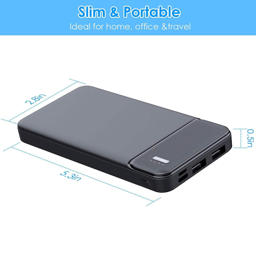 Chargeur de téléphone portable Power Bank avec 1 câble micro USB