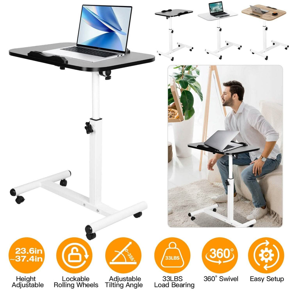 Table à roulettes portable pour ordinateur portable