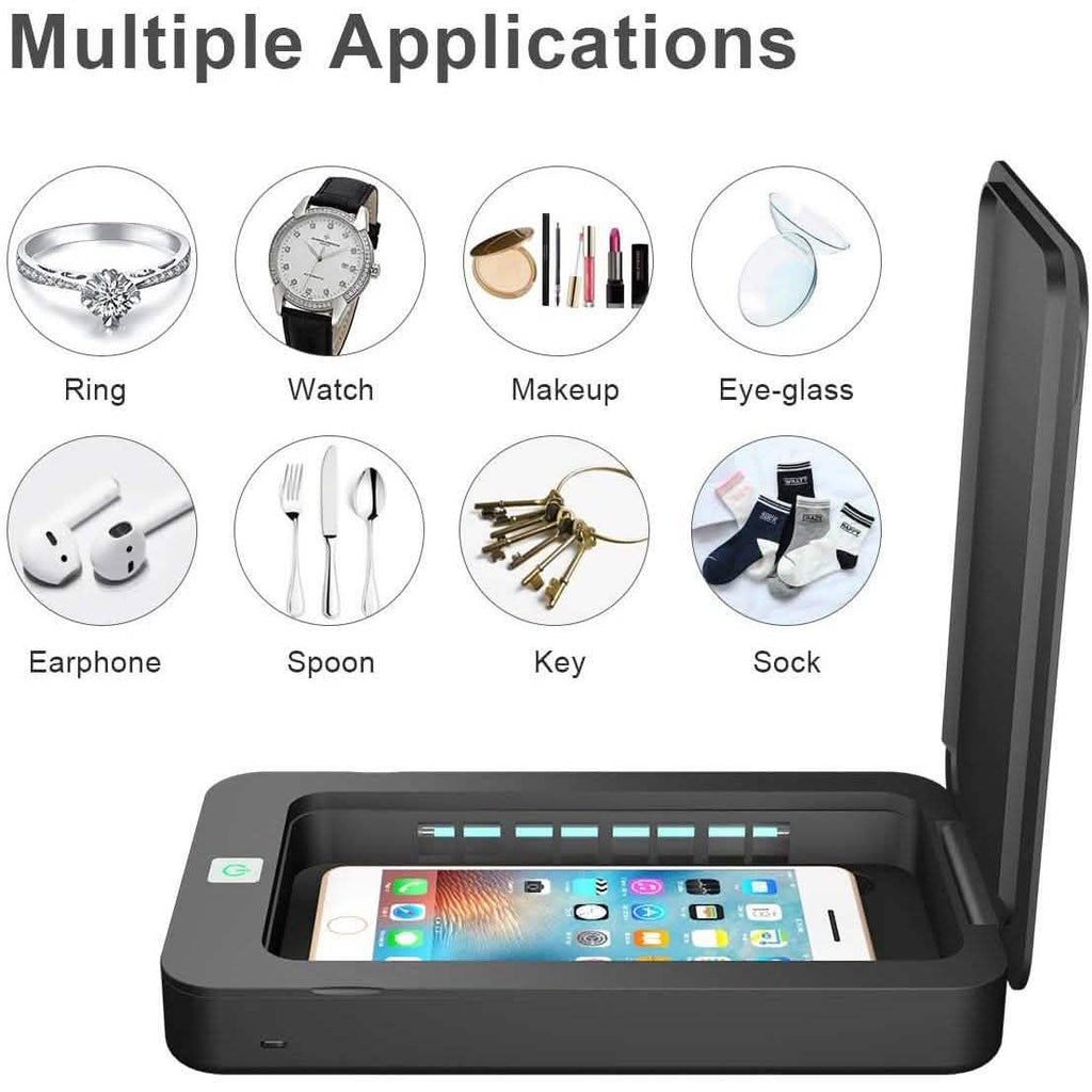 Appareil de nettoyage portable intelligent pour téléphone portable avec fonction d'aromathérapie