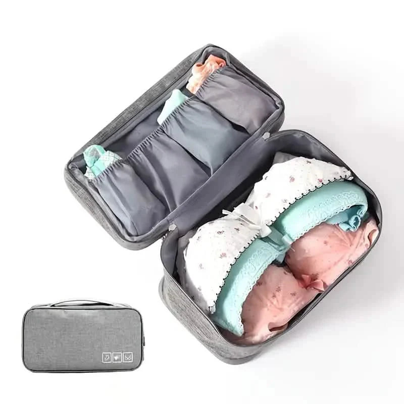 Sac de Rangement Portable pour Sous-vêtements et Articles de Toilette