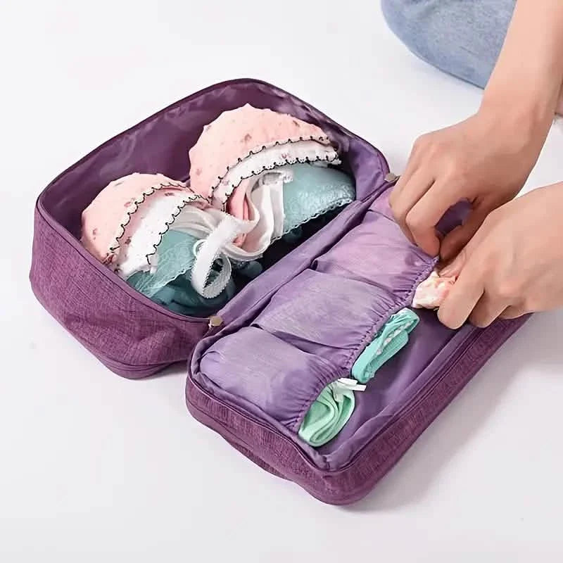 Sac de Rangement Portable pour Sous-vêtements et Articles de Toilette