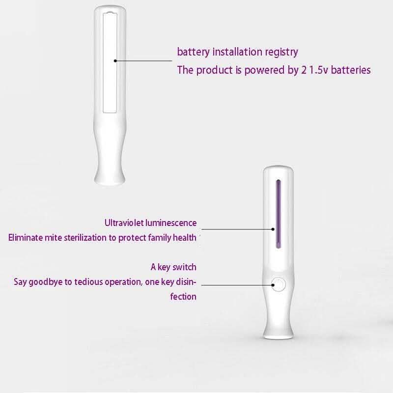 Baguette désinfectante portable UV