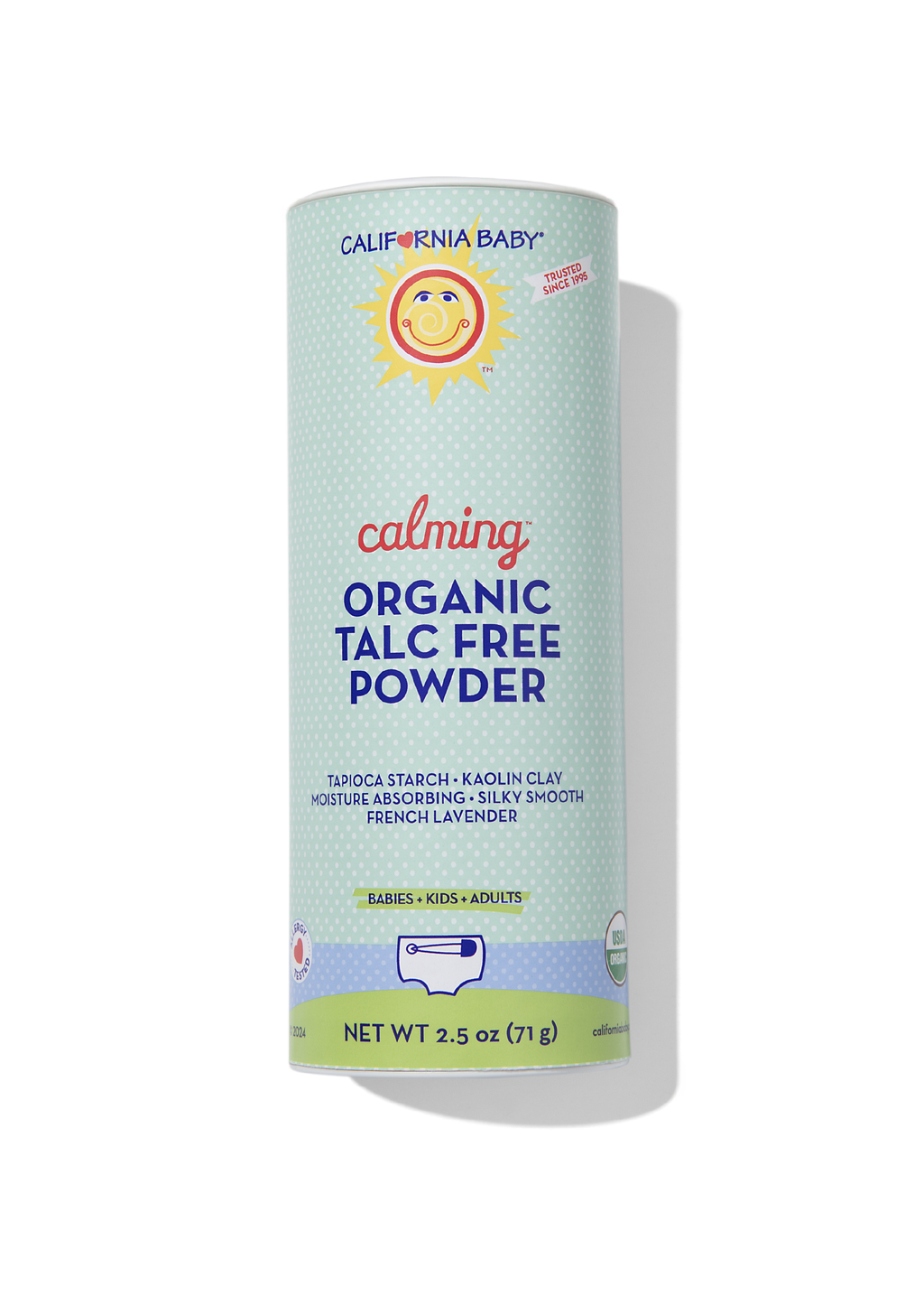Poudre apaisante™ biologique (sans talc)