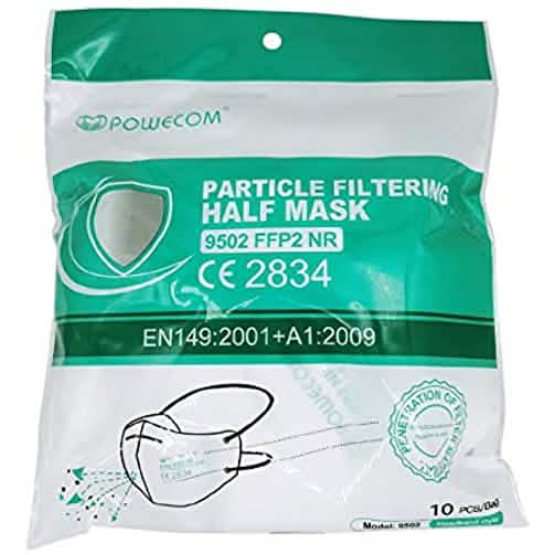 Masques de protection faciale Powecom FFP2