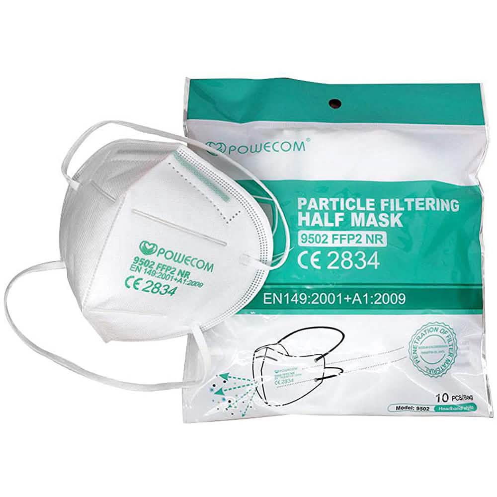 Masques de protection faciale Powecom FFP2