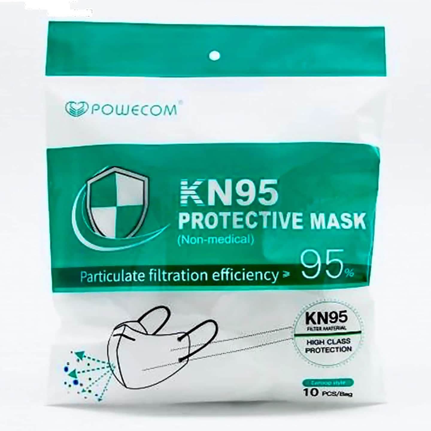 Masque facial Powecom KN95