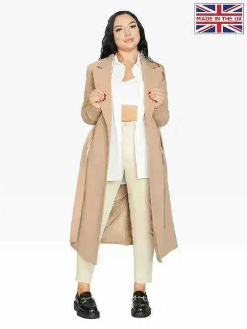 (PRÉCOMMANDE) Manteau long ceinturé (2024)
