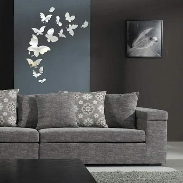 Décalcomanie murale décorative prédécollée en PVC