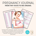 Pregnancy Journal – 58-Page Editable Canva Template