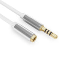 Câble audio auxiliaire premium de 3,5 mm (1 m/2 m/3 m) pour voiture, haut-parleur, téléphone portable, écouteurs