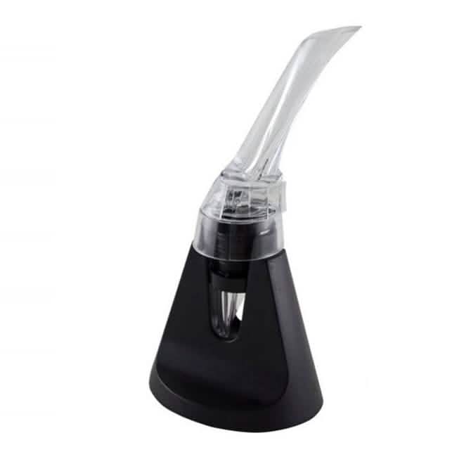 Bec verseur aérateur et carafe à vin premium