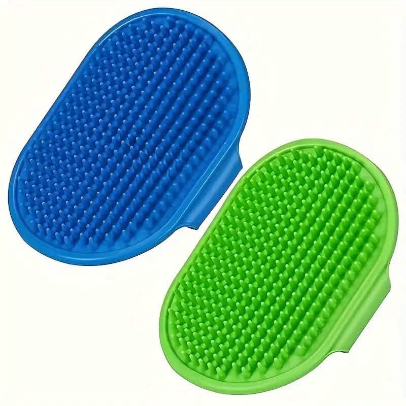 Brosse de toilettage haut de gamme pour animaux de compagnie avec poignée à anneau réglable