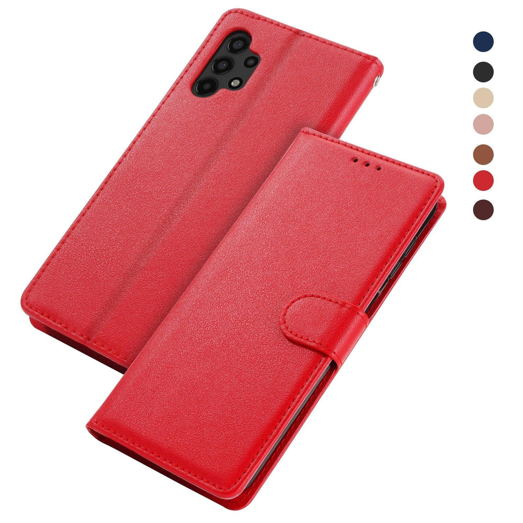 Étui portefeuille à rabat magnétique de protection en cuir synthétique de qualité supérieure / en cuir pour Xiaomi Redmi Note 11S 10 10S 9 9S 9T 8T 8 7 6 5 5A Pro Max 4X 9A 8A 7A 6A POCO X3 NFC