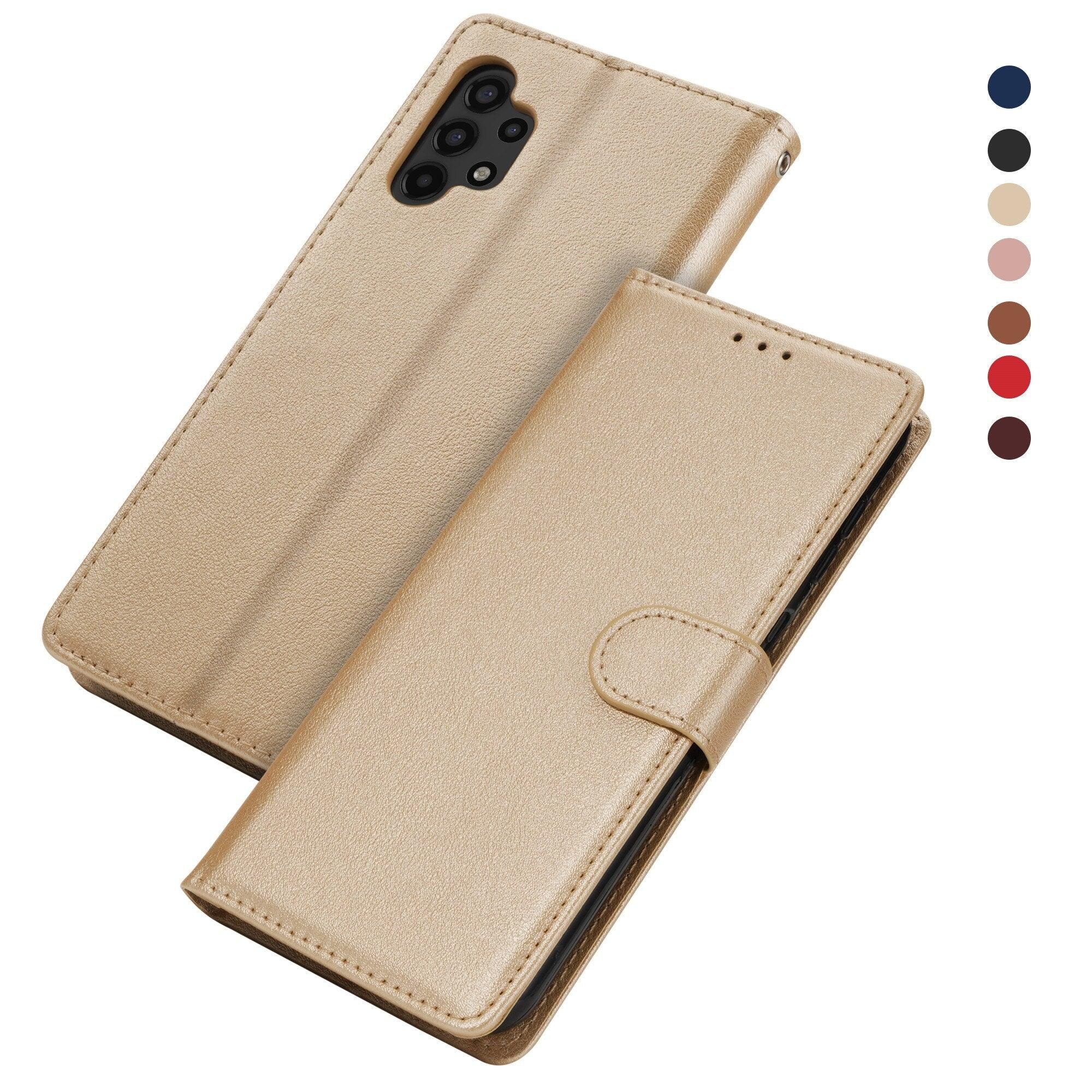 Étui portefeuille à rabat magnétique de protection en cuir synthétique de qualité supérieure / en cuir pour Xiaomi Redmi Note 11S 10 10S 9 9S 9T 8T 8 7 6 5 5A Pro Max 4X 9A 8A 7A 6A POCO X3 NFC