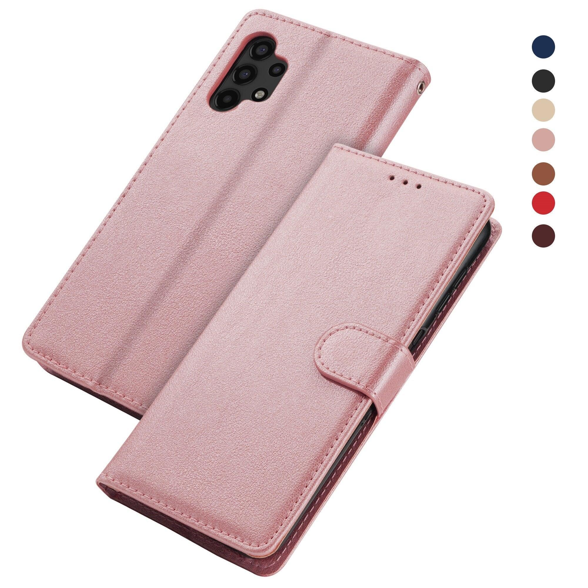 Étui portefeuille à rabat magnétique de protection en cuir synthétique de qualité supérieure / en cuir pour Xiaomi Redmi Note 11S 10 10S 9 9S 9T 8T 8 7 6 5 5A Pro Max 4X 9A 8A 7A 6A POCO X3 NFC