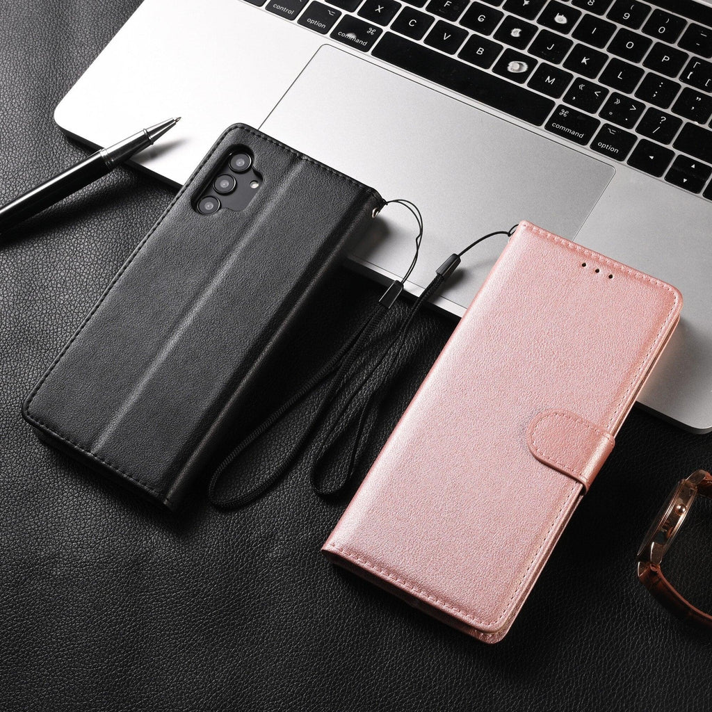 Étui portefeuille à rabat magnétique de protection en cuir synthétique de qualité supérieure / en cuir pour Xiaomi Redmi Note 11S 10 10S 9 9S 9T 8T 8 7 6 5 5A Pro Max 4X 9A 8A 7A 6A POCO X3 NFC