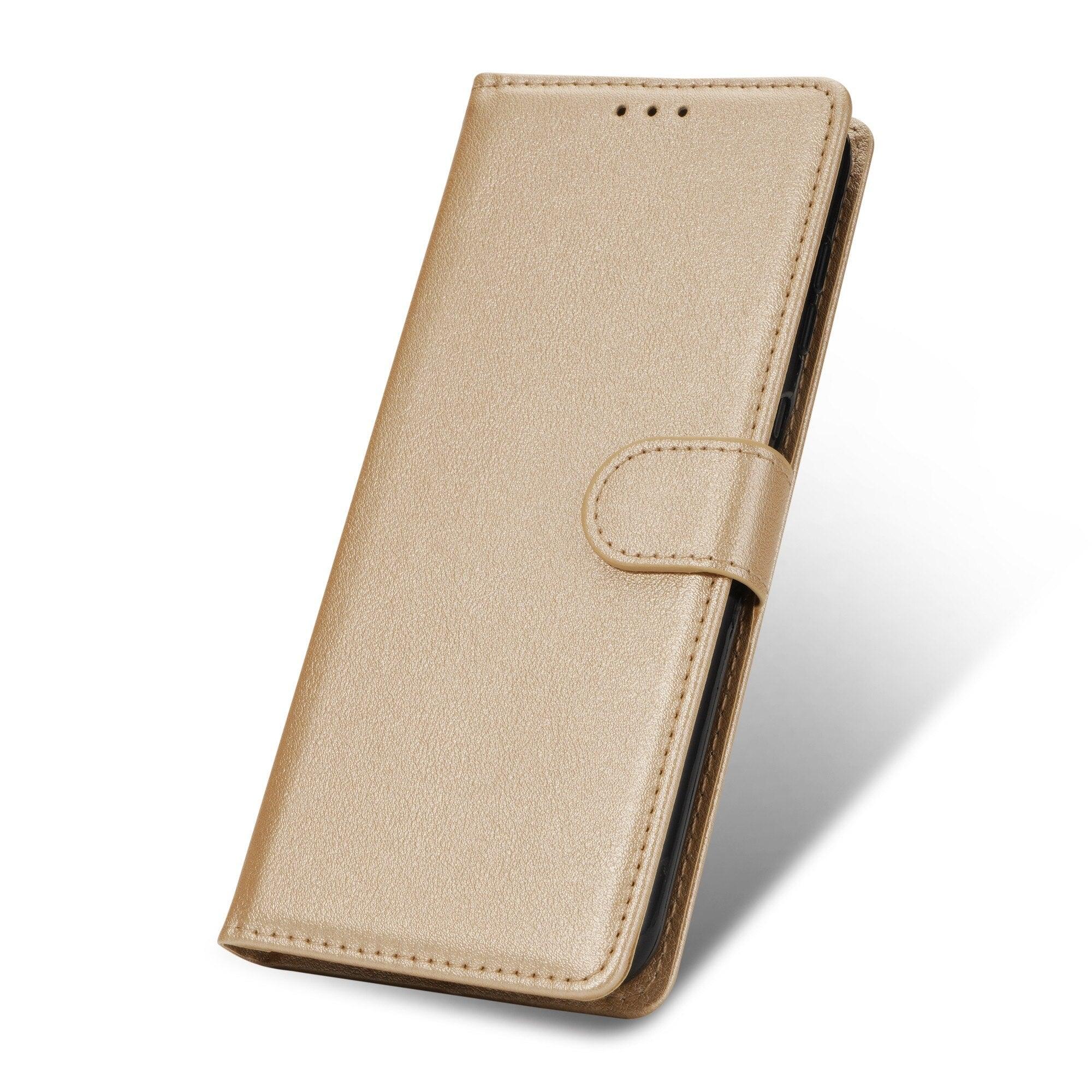 Étui portefeuille à rabat magnétique de protection en cuir synthétique de qualité supérieure / en cuir pour Xiaomi Redmi Note 11S 10 10S 9 9S 9T 8T 8 7 6 5 5A Pro Max 4X 9A 8A 7A 6A POCO X3 NFC