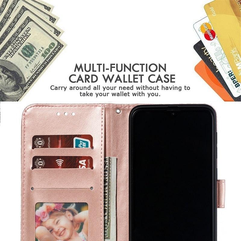 Étui à rabat en cuir PU de qualité supérieure avec fermeture magnétique pour Xiaomi Mi 11T 12T 10 Lite Redmi 9AT 9T 9 9A 7A 9C Redmi Note 10 Pro 11 10S 8