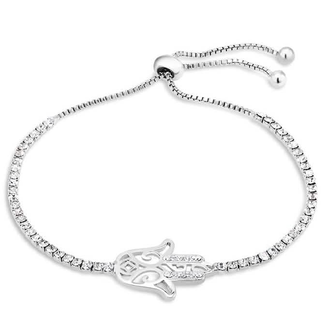 Bracelet à breloques en oxyde de zirconium - Tailles assorties