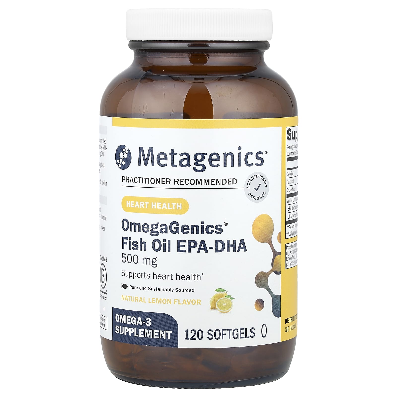 Metagenics D3 Spray Vegetarian and Bioavailable Vitamin D Supplement 1,000 IU (25 mcg) 150 Servings