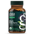 Gaia Herbs Sureau Noir - Complément de soutien immunitaire quotidien pour aider à maintenir le bien-être - 60 gélules végétaliennes (approvisionnement de 30 jours)