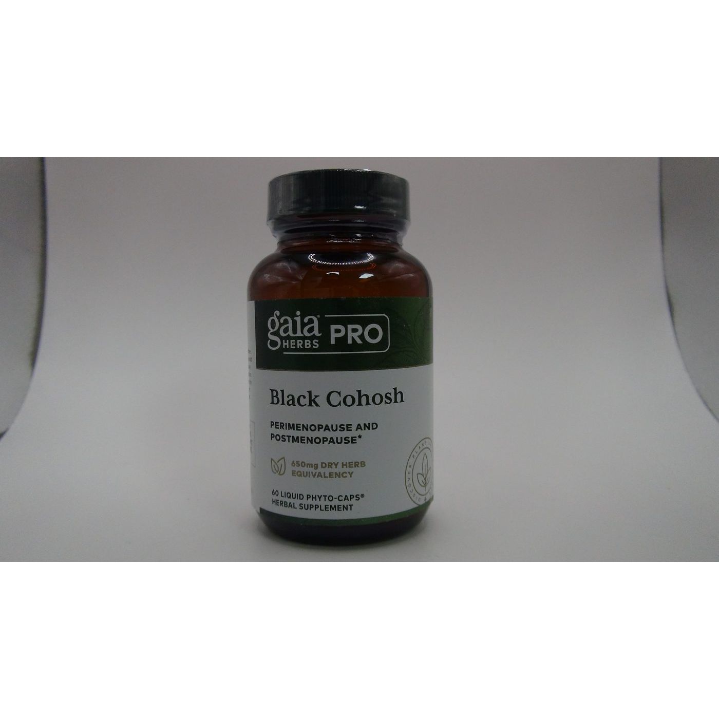 Gaia Herbs Black Cohosh - Menopause Support Supplement to Help Maintain Hormone Balance and Health for Women - 60 Vegan Liquid Phyto-Capsules (30-Day Supply)