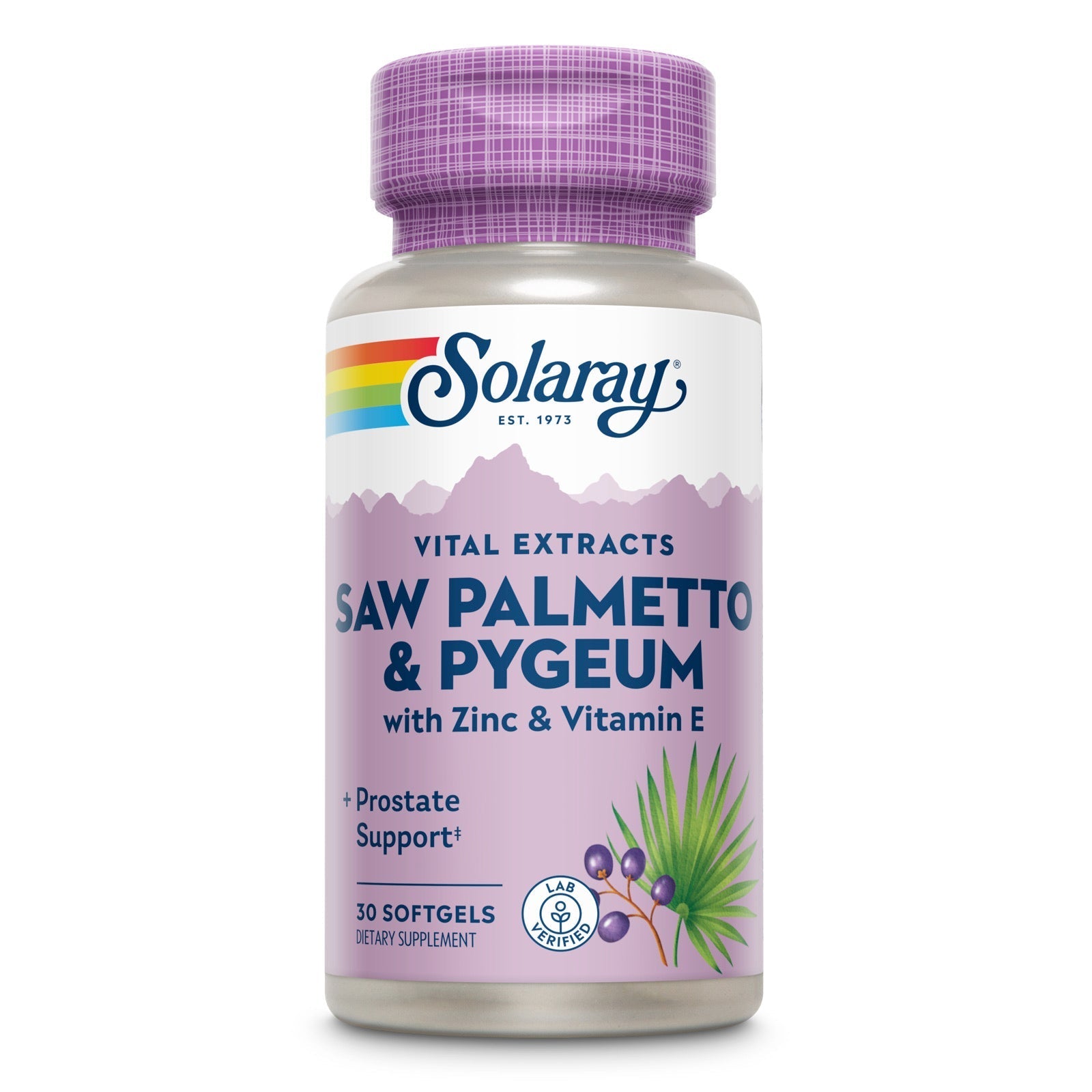 SOLARAY Saw Palmetto & Pygeum 30 Softgels
