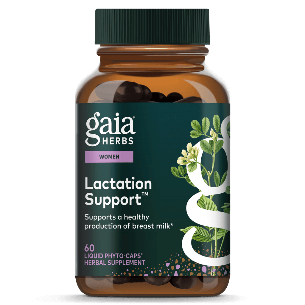 Gaia Herbs Lactation Support, Vegan Liquid Capsules, 120 Count - Lactation Supplement for Breastfeeding Mothers