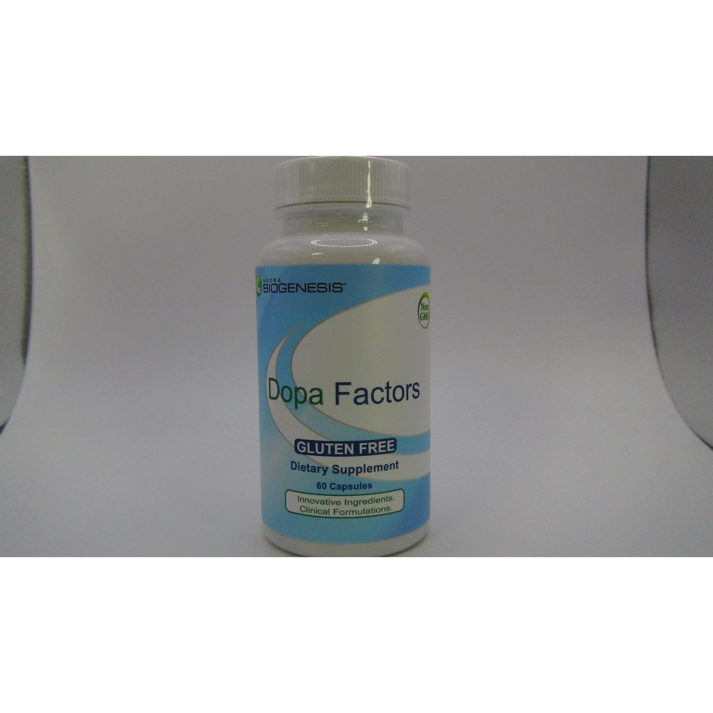 Nutra BioGenesis - Dopa Factors - Mucuna, 5-MTHF et Acide R-Alpha-Lipoïque pour Favoriser une Réponse au Stress Saine et l'Équilibre des Neurotransmetteurs - 60 Gélules