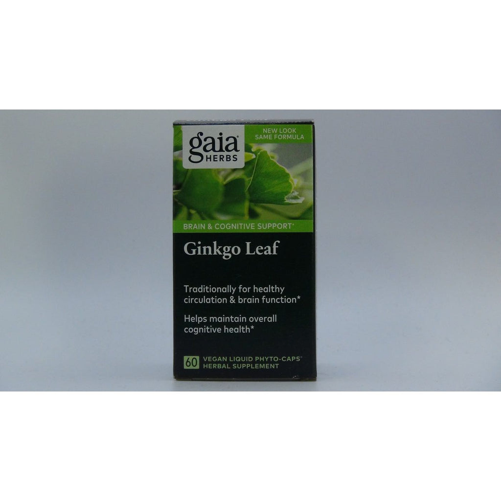 Gaia Herbs Feuille de Ginkgo