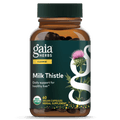 Gaia Herbs Chardon-Marie - Soutien du foie et de la détoxification pour maintenir une fonction hépatique saine - 120 capsules végétaliennes (approvisionnement de 20 jours)