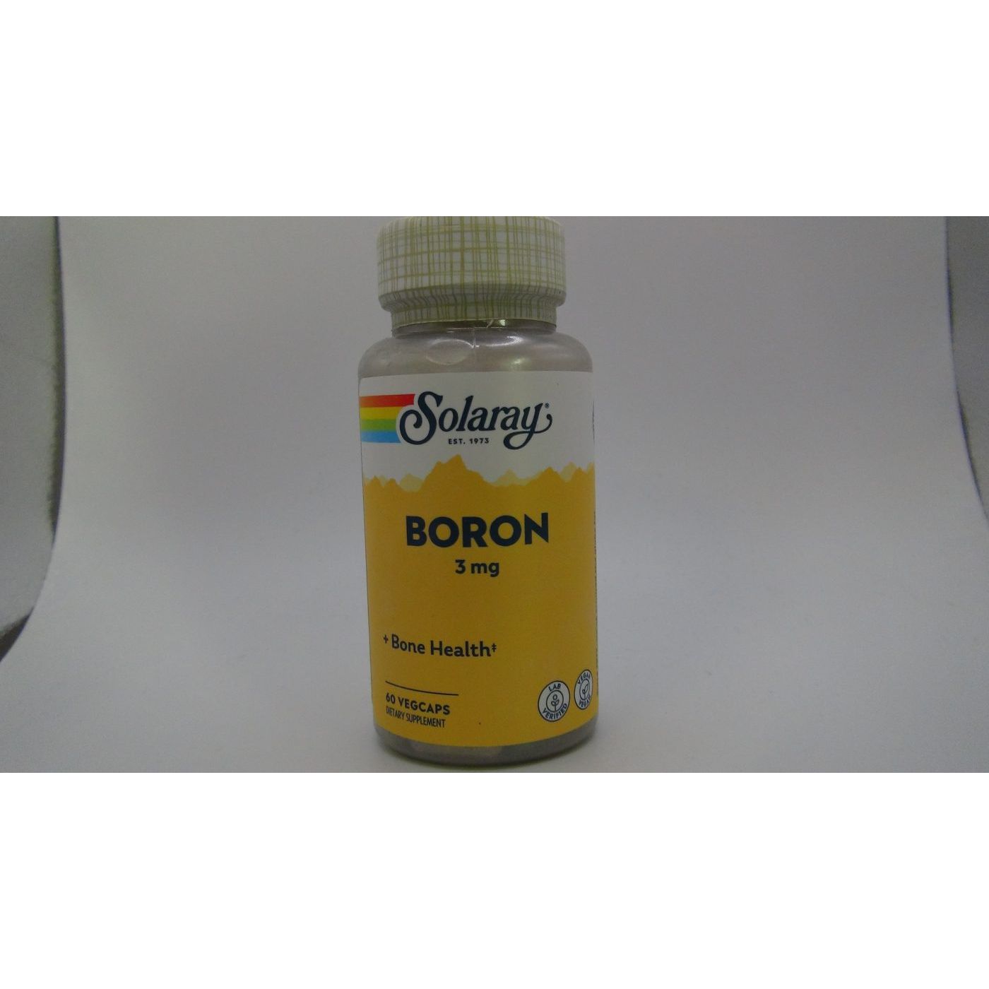 Solaray Biocitrate Bore, 3 mg, 60 capsules