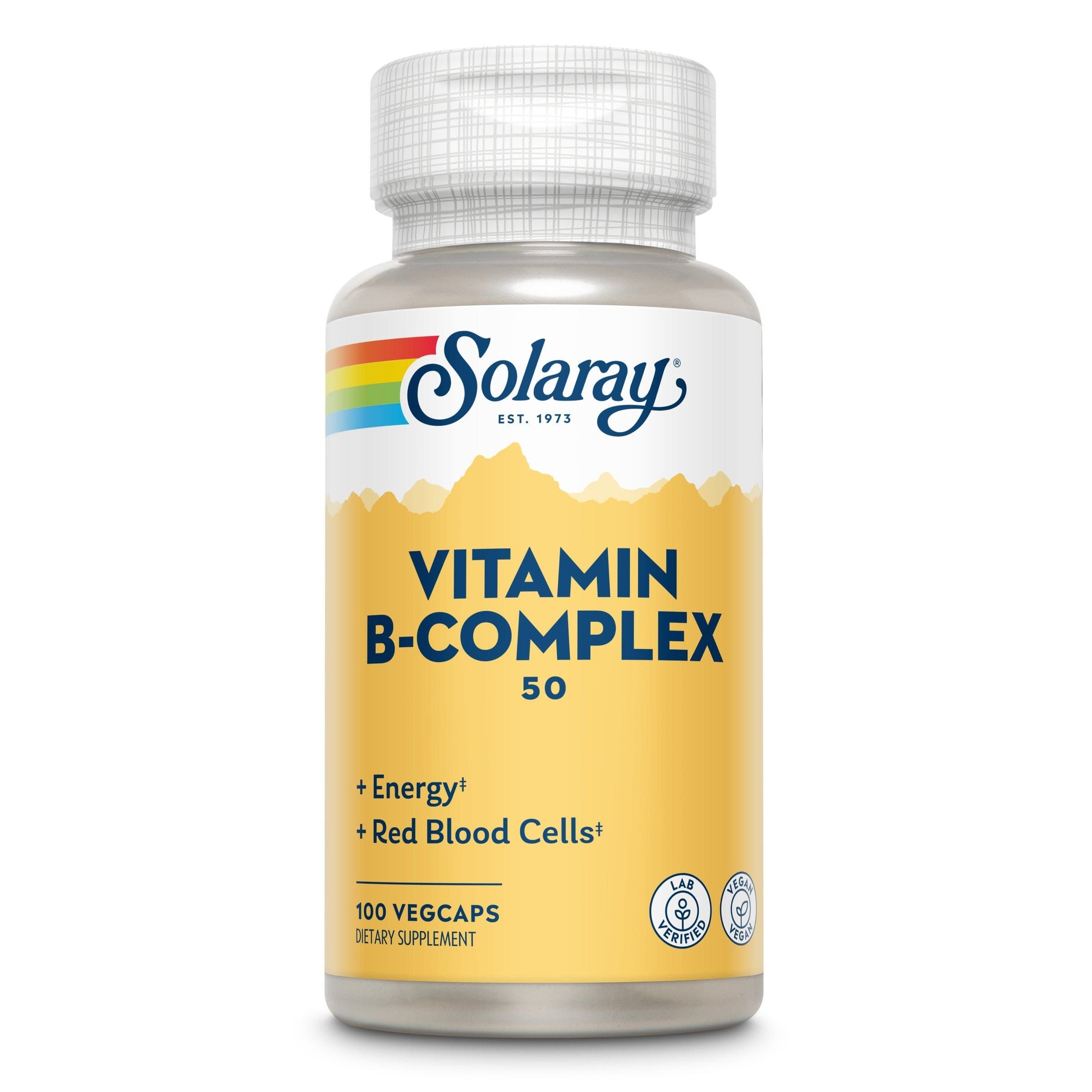 SOLARAY B-6 TSTR Supplement, 50mg 60 Count
