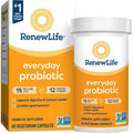 Renew Life Probiotiques Adultes, 15 Milliards d'UFC Garantis, Complément Probiotique Quotidien pour la Santé Digestive et Immunitaire, Stable à la Conservation, Sans Gluten, Lait et Soja, 60 Gélules