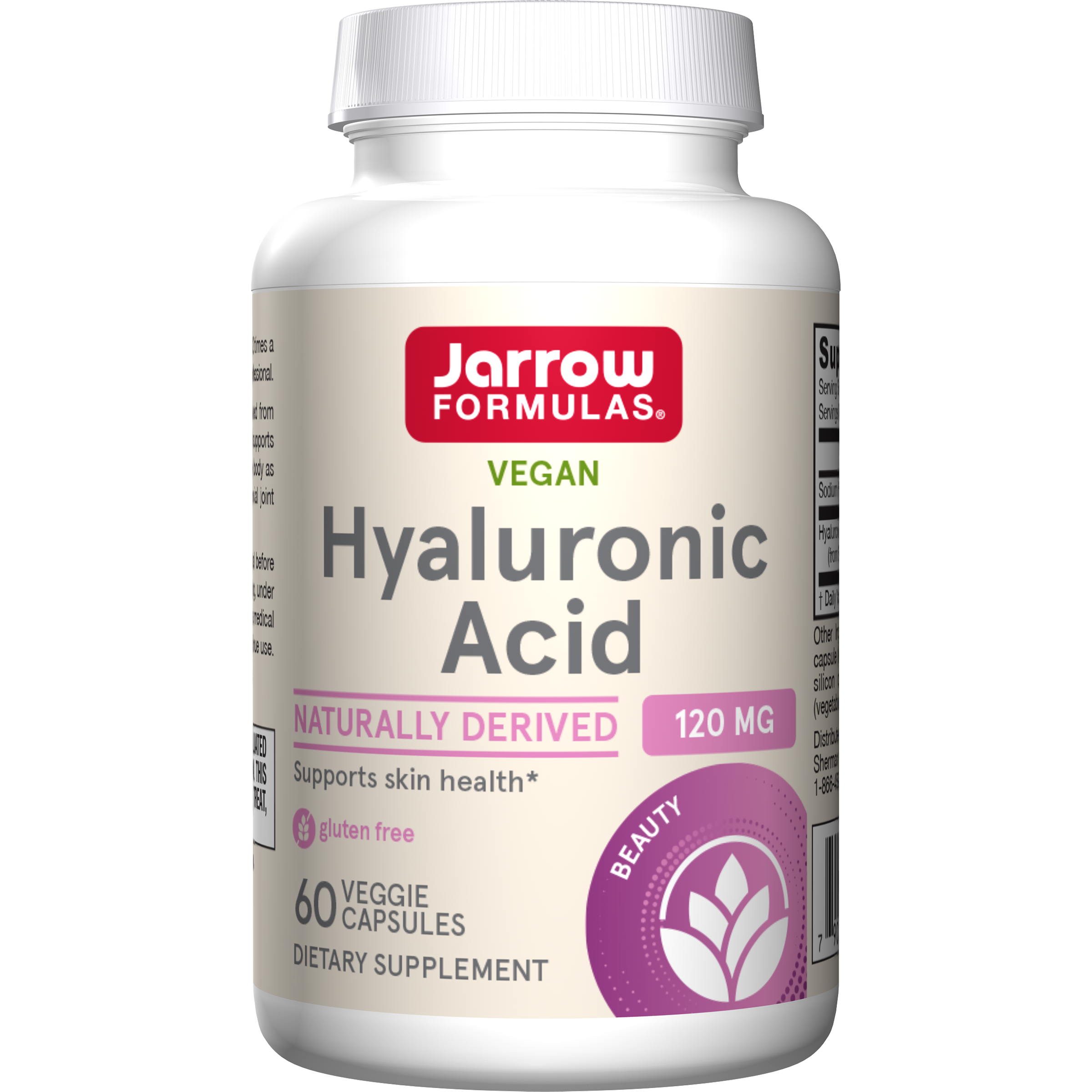 Lasante Acide Hyaluronique 100mg MSM 60 gél.