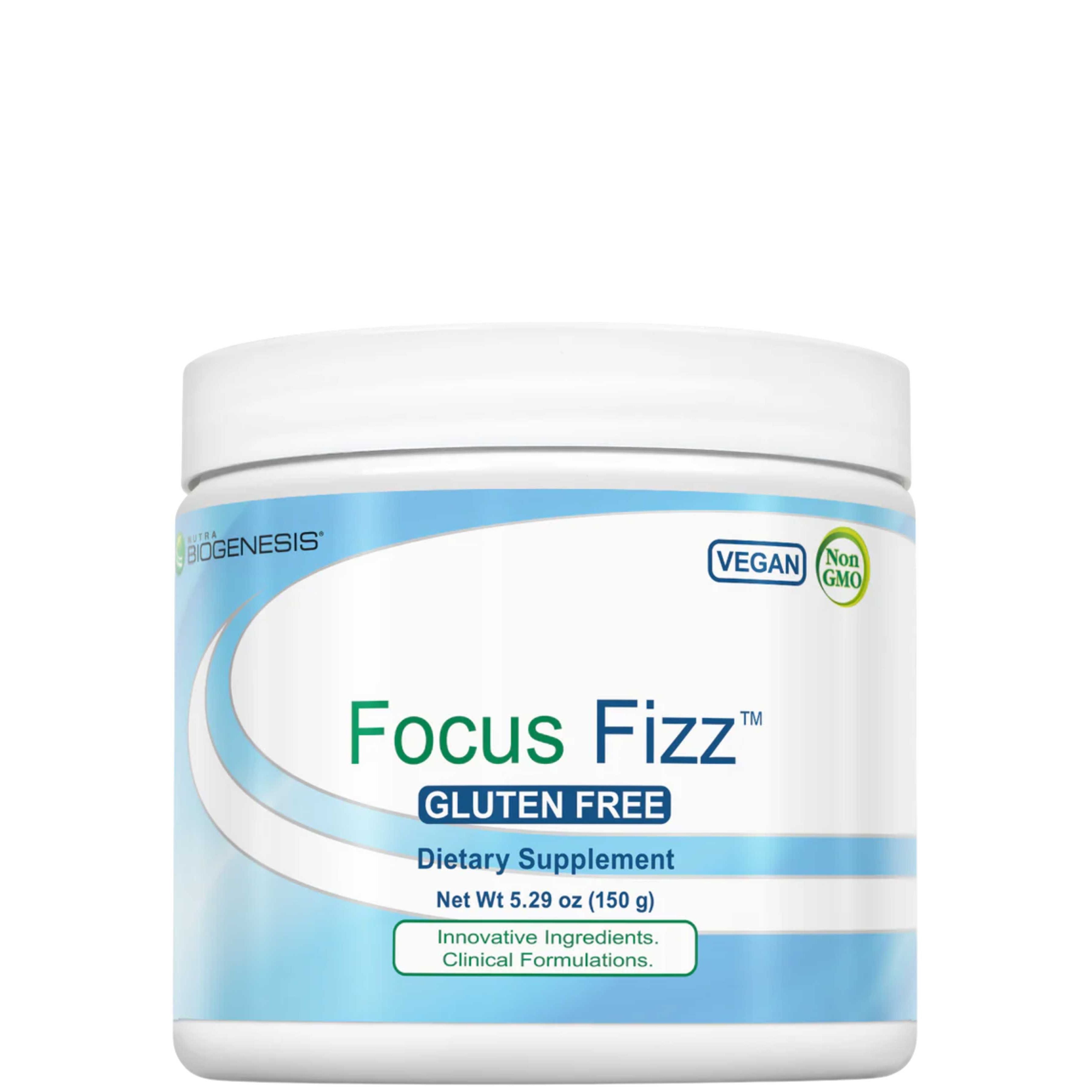 Nutra BioGenesis Focus Fizz 150 grammes