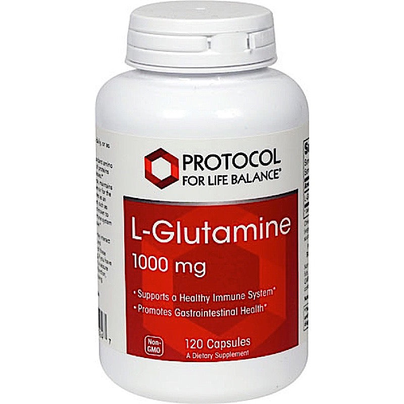 Protocol for Life Balance L-Glutamine 1000 mg 120 gélules - P0094