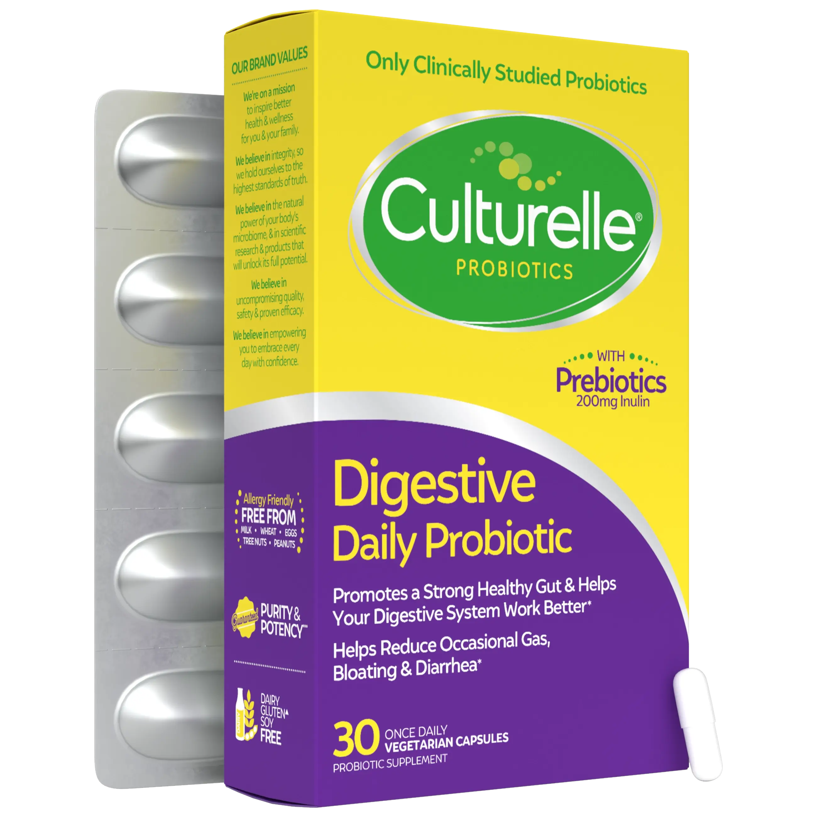 Culterelle Probiotiques Lactobacillus GG 30 gélules - 2